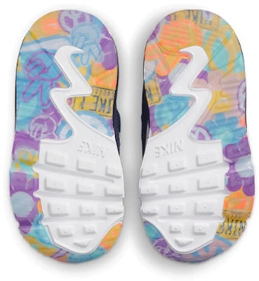 TD嬰童 Nike Air Max 90 Toggle SE 透氣防滑 低筒運動跑步鞋 藍白黃拼色 Details for TD嬰童 Nike Air Max 90 Toggle SE 透氣防滑 低筒運動跑步鞋 藍白黃拼色