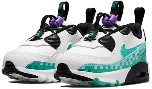 (幼童)Nike Air Max 90 Toggle SE '白色心靈紫洗滌藍綠' DN3265-100 Lookbook (幼童)Nike Air Max 90 Toggle SE '白色心靈紫洗滌藍綠' DN3265-100