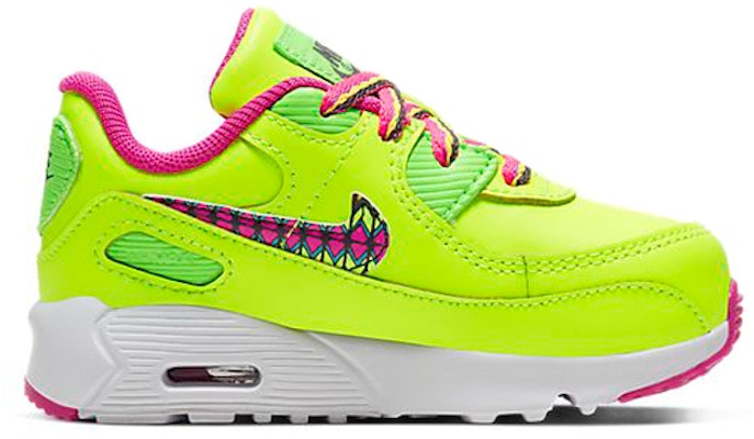 (Toddler) Nike Air Max 90 Volt Fire Pink Green Strike CW5798-700 Order (Toddler) Nike Air Max 90 Volt Fire Pink Green Strike CW5798-700
