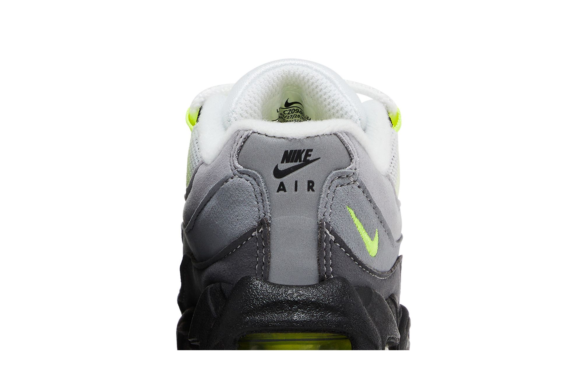 Sizing (TD) 耐克Air Max 95 OG '荧光' 2020款 CZ0949-001