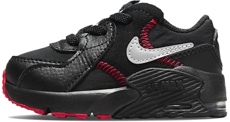 (Toddler) Nike Air Max Excee 'Black Sport Red' CD6893-016 Buy (Toddler) Nike Air Max Excee 'Black Sport Red' CD6893-016