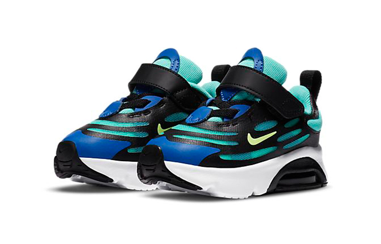Lookbook (Toddler) Nike Air Max Exosense 'Black Hyper Turquoise' CN7878-300
