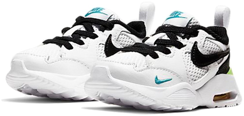 嬰兒 Nike Air Max Fusion 低筒 跑步鞋 白黑 Lookbook 嬰兒 Nike Air Max Fusion 低筒 跑步鞋 白黑