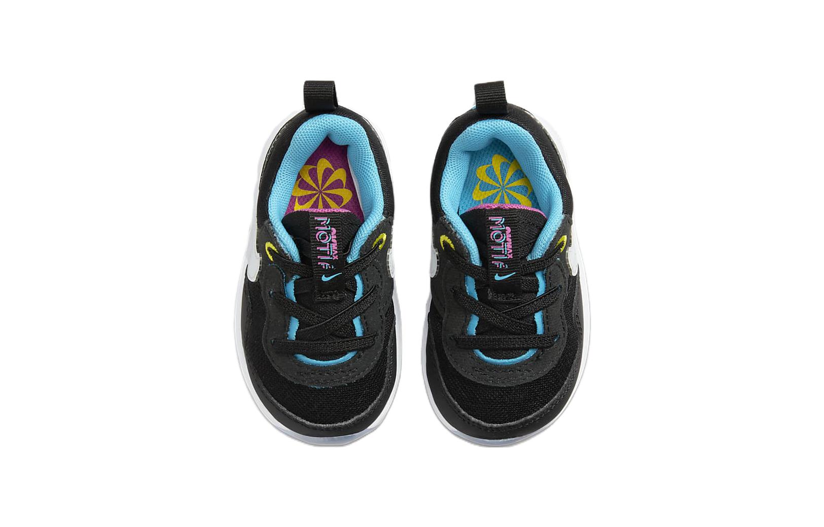 Shop (TD) Nike Air Max Motif ''Zwart Blauw Bliksem'' DH9390-006