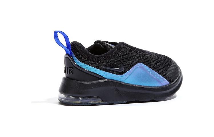 Shop (TD) ナイキ エアマックス モーション 2 ローカット ブラック ブルー AQ2744-005