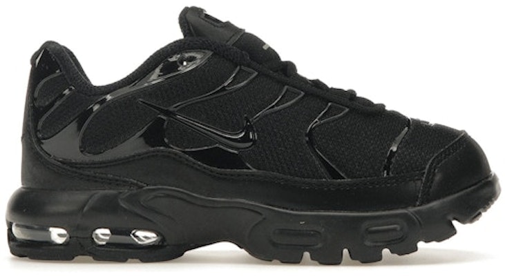 Buy Toddler Nike Air Max Plus Triple Black CD0611 001 Novelship