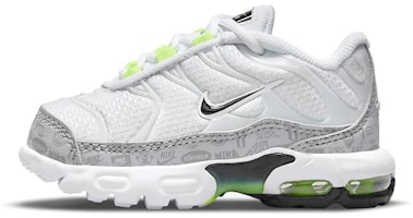 (Toddler) Nike Air Max Plus 'White Gray Green' CD0611-015 (Toddler) Nike Air Max Plus 'White Gray Green' CD0611-015