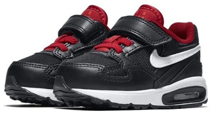 (TD) 耐克 Air Max ST '黑红白' 654289-008 Lookbook (TD) 耐克 Air Max ST '黑红白' 654289-008