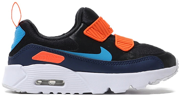 (PS) Nike Air Max Tiny 90 'Hitam Jingga Biru' 881927-020 Order (PS) Nike Air Max Tiny 90 'Hitam Jingga Biru' 881927-020