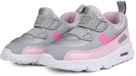 嬰幼 Nike Air Max Tiny 90 氣墊 低筒 跑步鞋 狼灰色粉紅色 Lookbook 嬰幼 Nike Air Max Tiny 90 氣墊 低筒 跑步鞋 狼灰色粉紅色