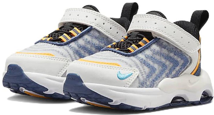 (Toddler) Nike Air Max TW 'White Blue Laser Orange' DQ0298-102 Lookbook (Toddler) Nike Air Max TW 'White Blue Laser Orange' DQ0298-102