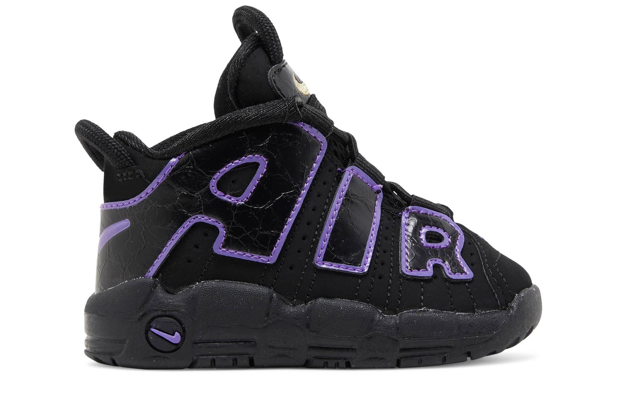 (Toddler) Nike Air More Uptempo 'Black Action Grape' DX5956-001
