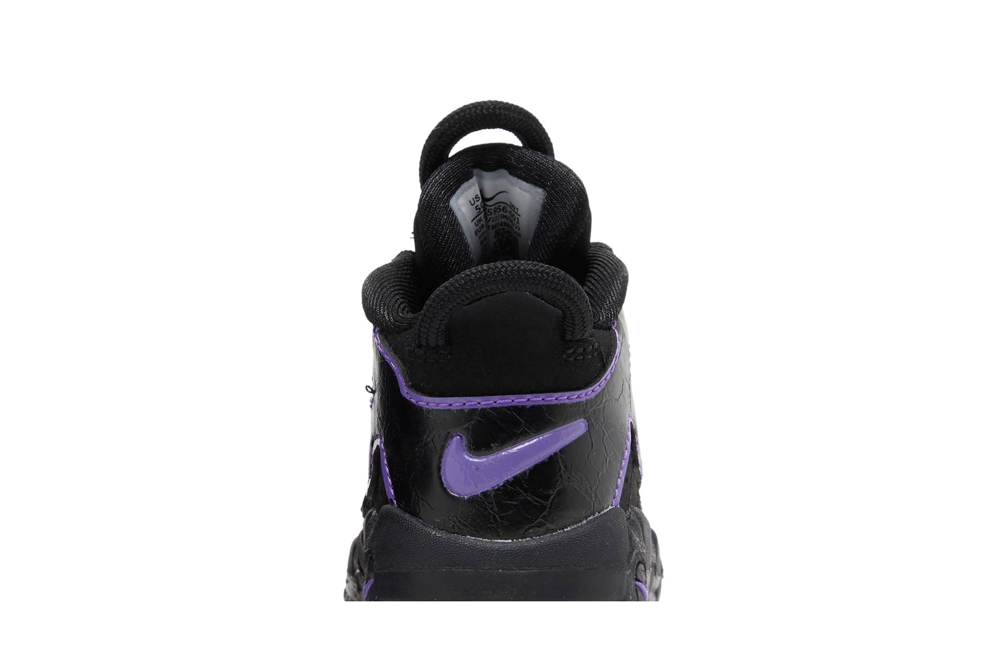 Sizing (TD) Nike Air More Uptempo 'Hitam Anggur Aksi' DX5956-001