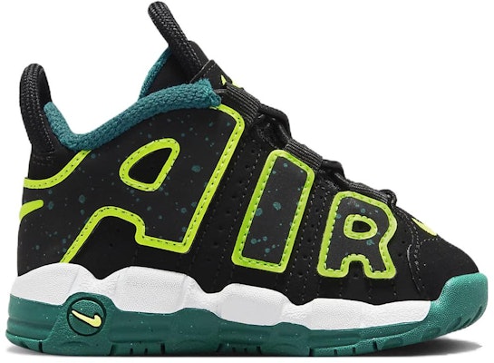 (Toddler) Nike Air More Uptempo 'Black Geode Teal' DZ2811-001 Order (Toddler) Nike Air More Uptempo 'Black Geode Teal' DZ2811-001