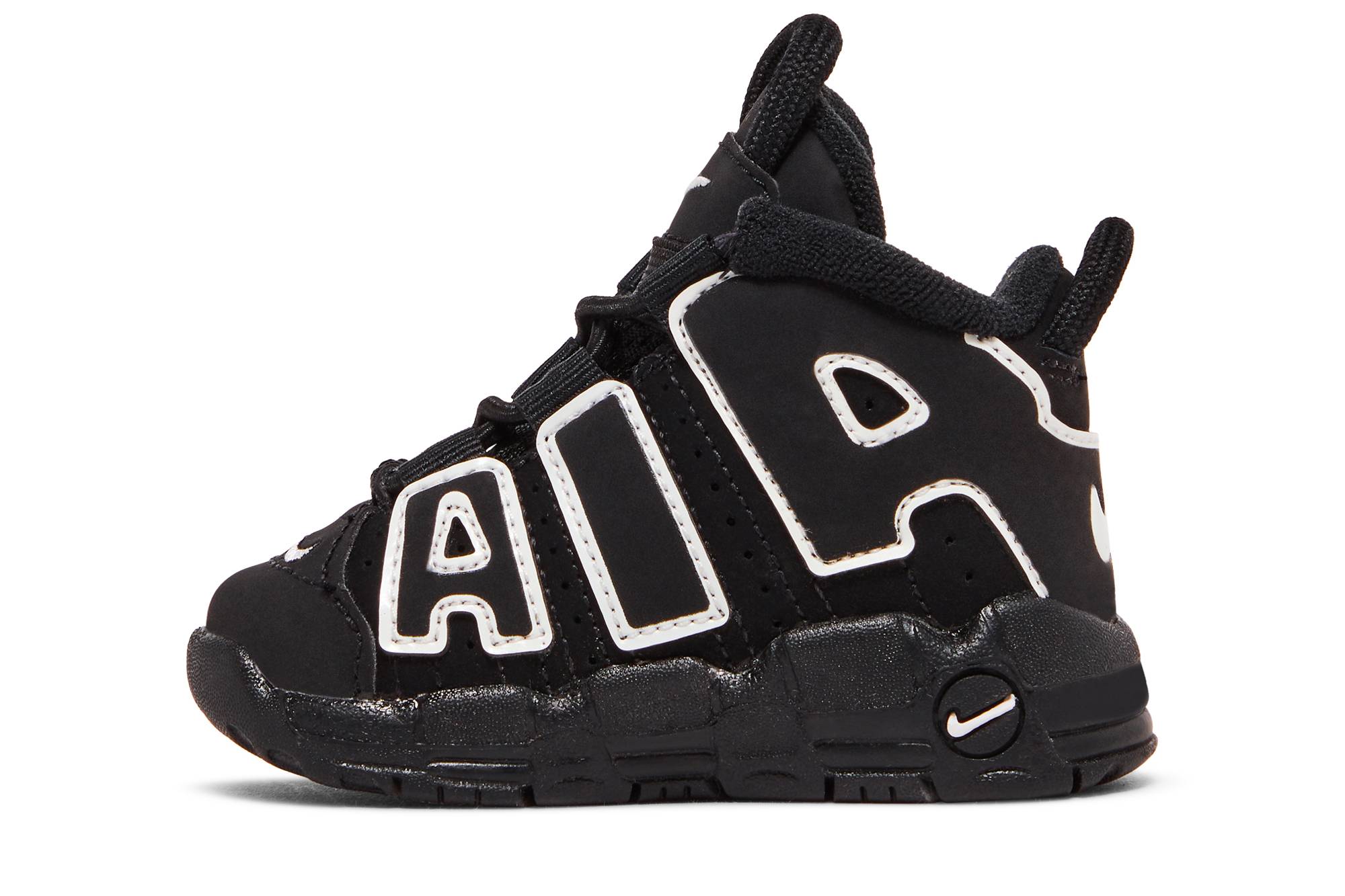 Lookbook TD嬰幼兒 Nike Air More Uptempo 黑白貓熊