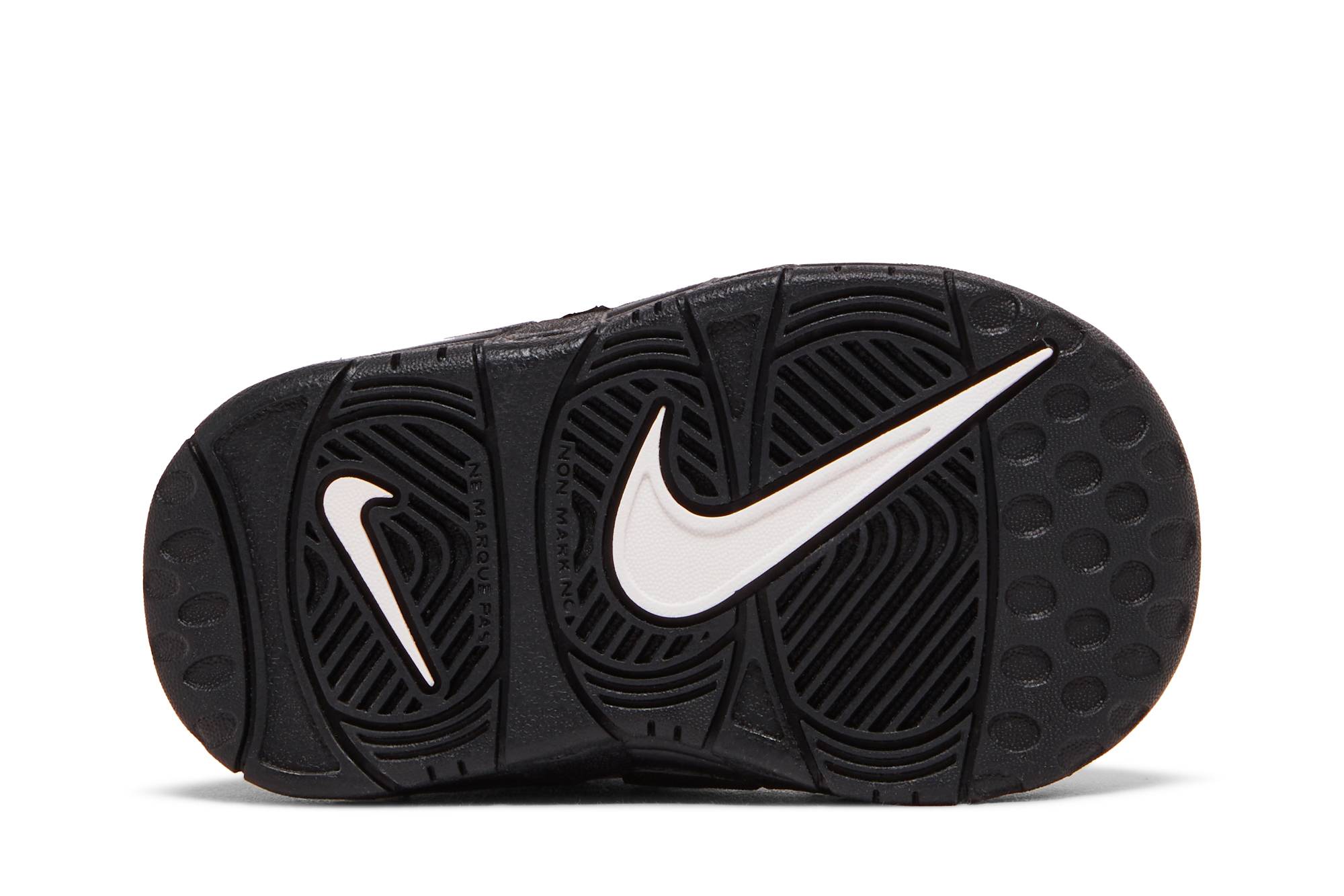 Shop TD嬰幼兒 Nike Air More Uptempo 黑白貓熊