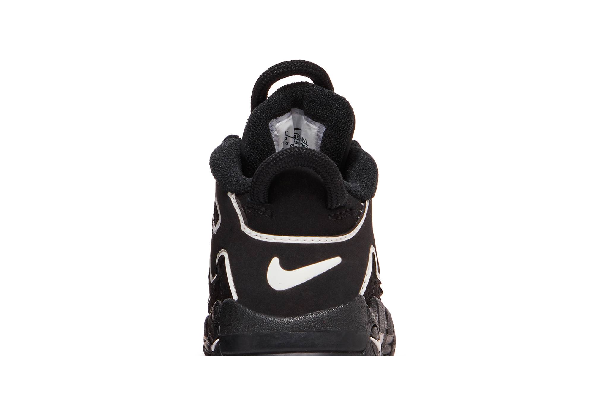 Sizing TD嬰幼兒 Nike Air More Uptempo 黑白貓熊