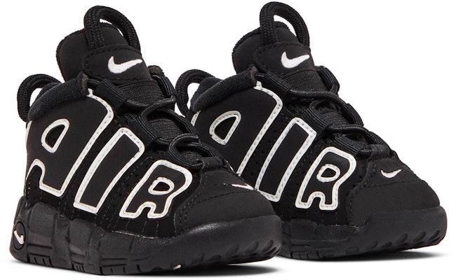TD嬰幼兒 Nike Air More Uptempo 黑白貓熊 Cheap TD嬰幼兒 Nike Air More Uptempo 黑白貓熊