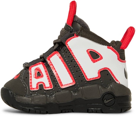 (Toddler) Nike Air More Uptempo 'Medium Ash Siren Red White' DH9722-200 Lookbook (Toddler) Nike Air More Uptempo 'Medium Ash Siren Red White' DH9722-200