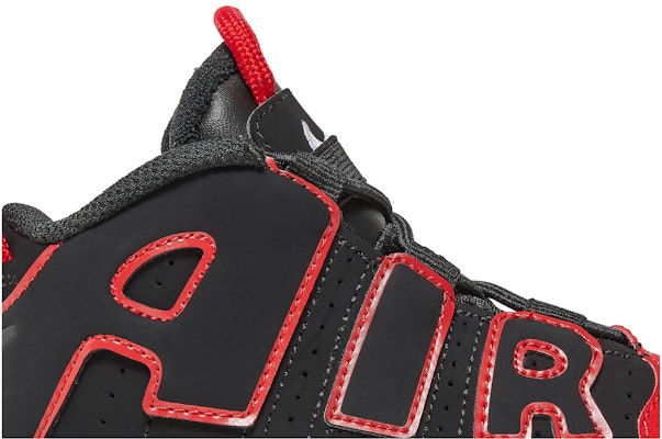Red black 2025 and white uptempos
