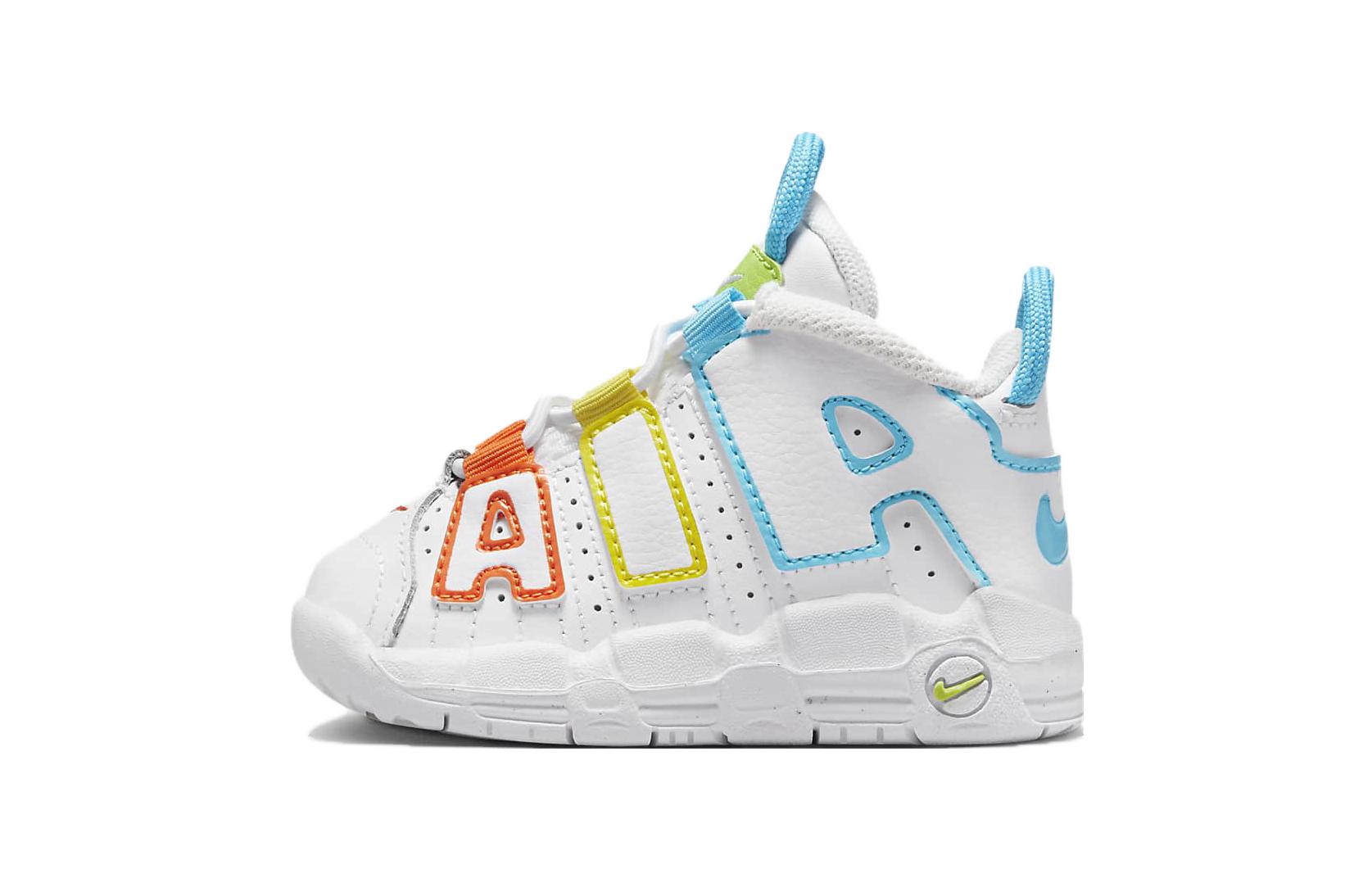 (Toddler) Nike Air More Uptempo 'White Rainbow' FJ4626-100