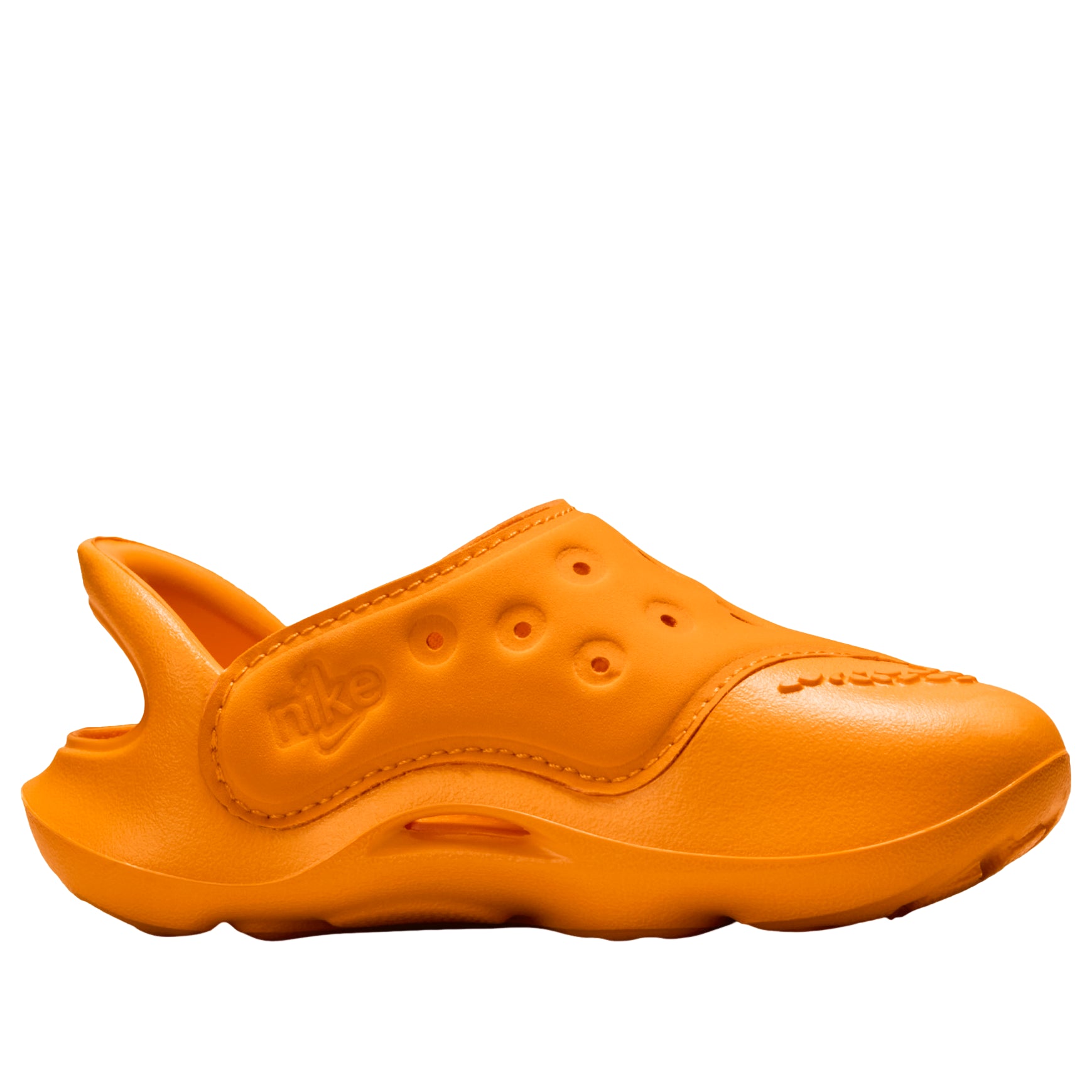 Order (TD) Nike Aqua Swoosh Sandal ''Orange Peel'' Lelaki Wanita Sandal. FN0875-800