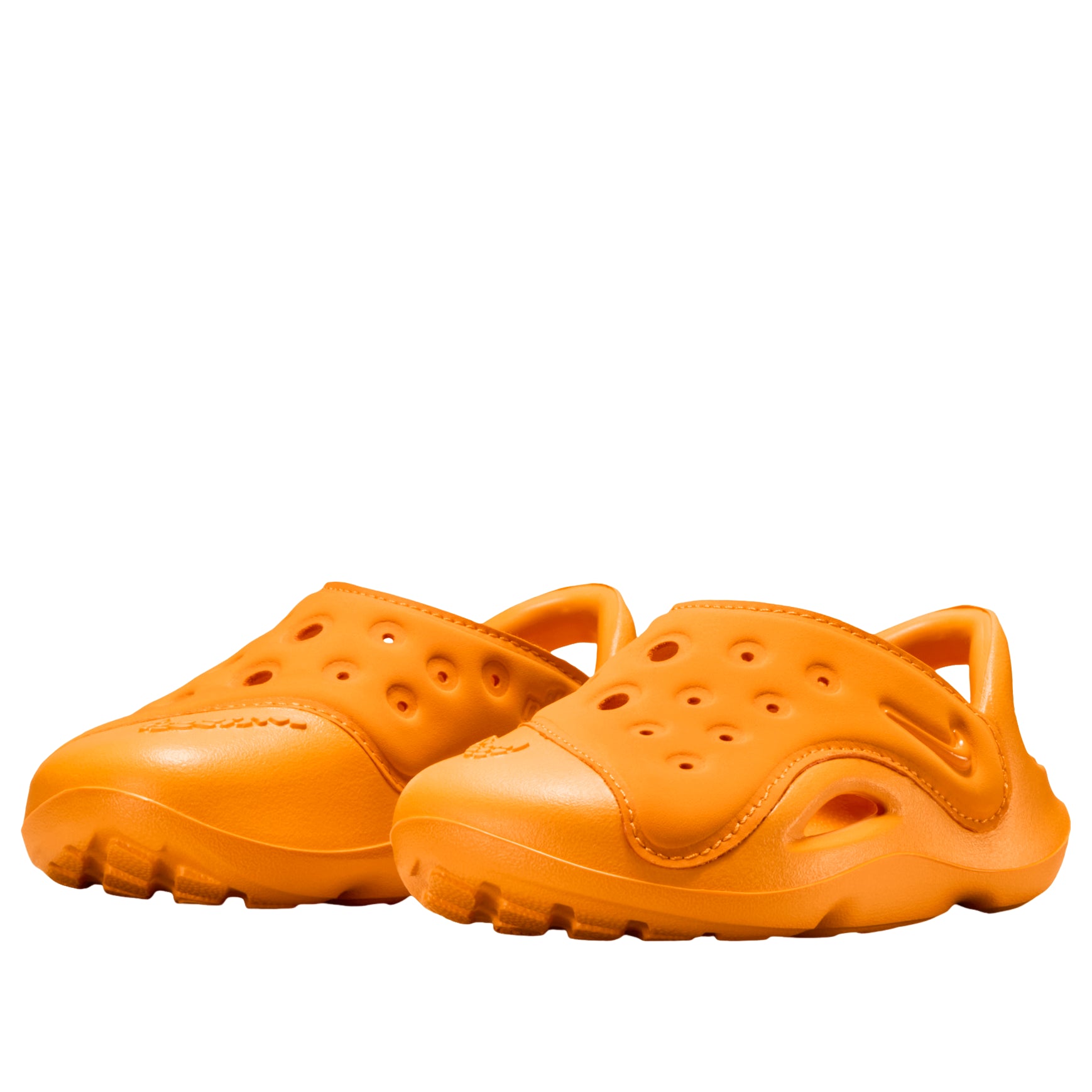Lookbook (TD) Nike Aqua Swoosh Sandal ''Orange Peel'' Lelaki Wanita Sandal. FN0875-800