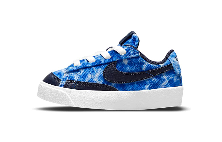 Buy (TD) Nike Blazer Low '77 Biru/Hitam DM4701-400
