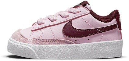 (Toddler) Nike Blazer Low '77 TD 'Pink Foam Dark Beetroot' DA4076-600 (Toddler) Nike Blazer Low '77 TD 'Pink Foam Dark Beetroot' DA4076-600