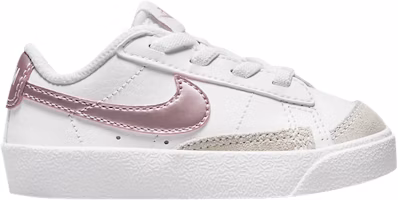 (Toddler) Nike Blazer Low '77 TD 'White Pink Glaze' DA4076-105 (Toddler) Nike Blazer Low '77 TD 'White Pink Glaze' DA4076-105