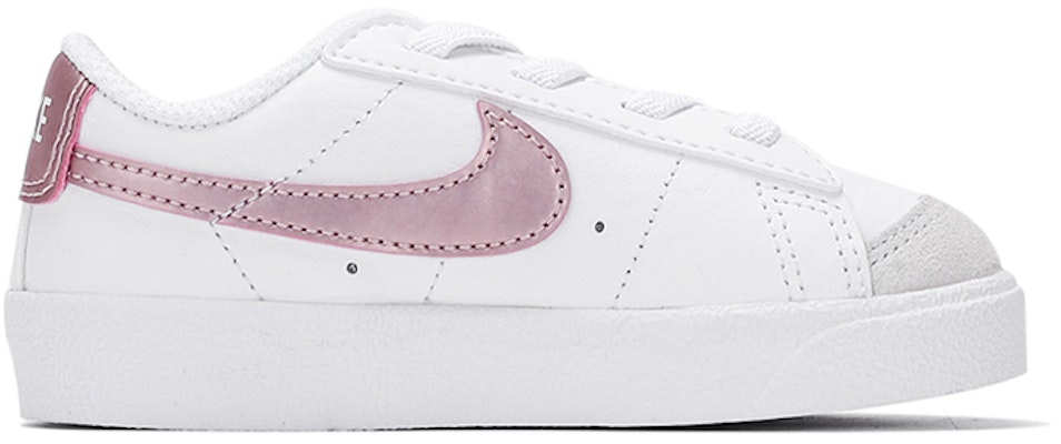 (Toddler) Nike Blazer Low '77 TD 'White Pink Glaze' DA4076-105 Order (Toddler) Nike Blazer Low '77 TD 'White Pink Glaze' DA4076-105