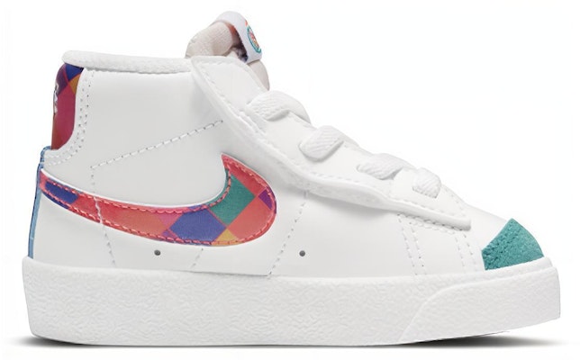 嬰兒 Nike Blazer Mid 77 BT 中筒 板鞋 白紅綠 Order 嬰兒 Nike Blazer Mid 77 BT 中筒 板鞋 白紅綠
