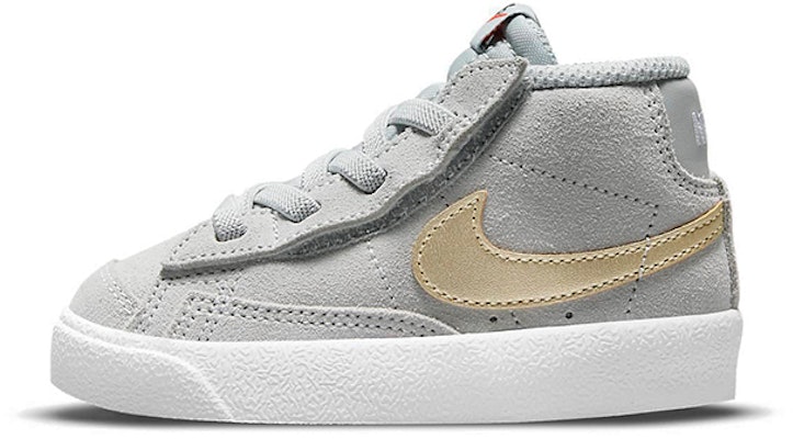 (Toddler) Nike Blazer Mid '77 TD 'Grey Metallic Gold Star' DD1851-002 Buy (Toddler) Nike Blazer Mid '77 TD 'Grey Metallic Gold Star' DD1851-002