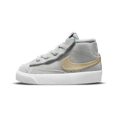 (TD) Nike Blazer Mid '77 TD 'Grey Metallic Gold Star'