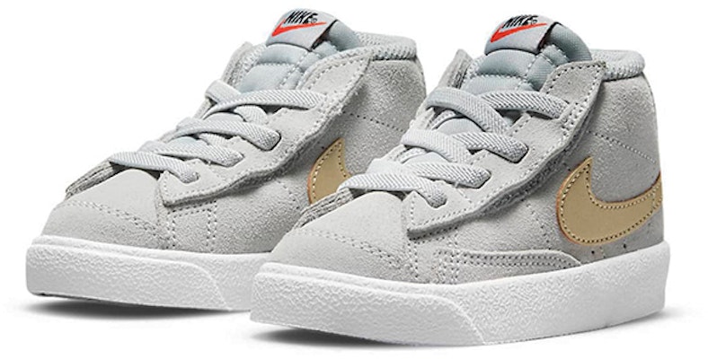 (Toddler) Nike Blazer Mid '77 TD 'Grey Metallic Gold Star' DD1851-002 Lookbook (Toddler) Nike Blazer Mid '77 TD 'Grey Metallic Gold Star' DD1851-002