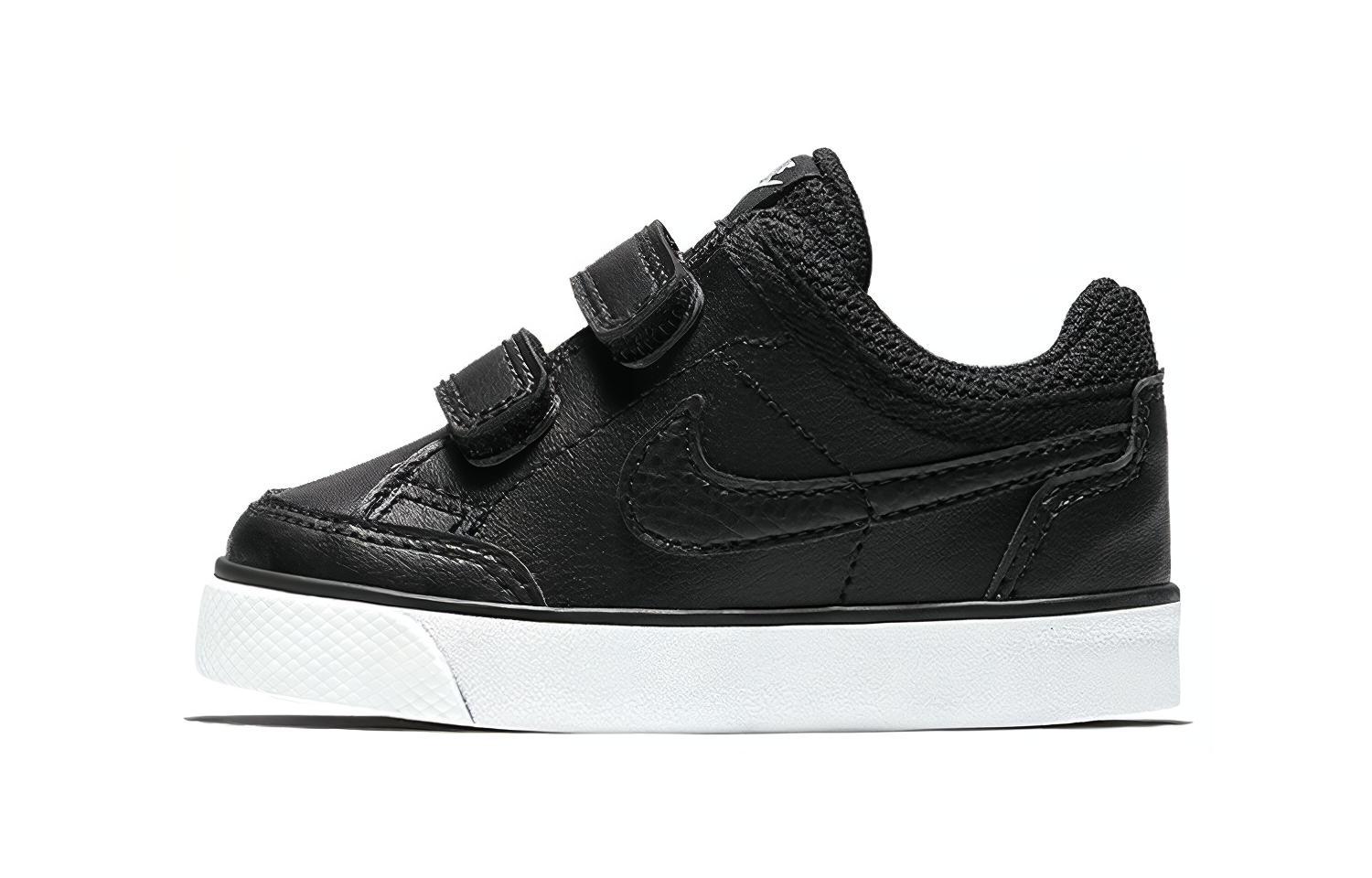(Toddler) Nike Capri 3 Leather 'Black White' 579949-014