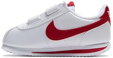 (Toddler) Nike Cortez White Red Low-Top 904769-101 (Toddler) Nike Cortez White Red Low-Top 904769-101