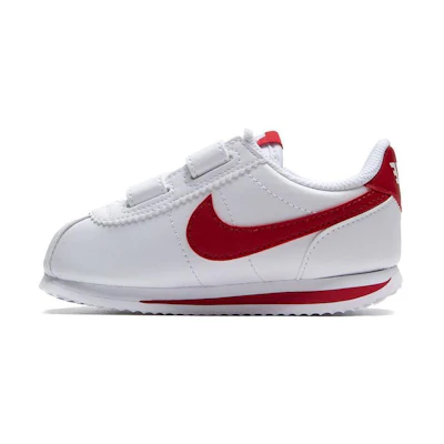 (TD) Nike Cortez White Red Low-Top