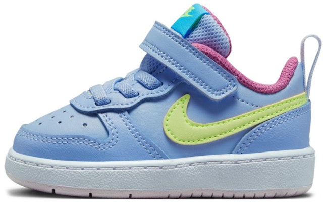 (Toddler) Nike Court Borough Low 2 'Cobalt Bliss Light Lemon Twist' BQ5453-405 Buy (Toddler) Nike Court Borough Low 2 'Cobalt Bliss Light Lemon Twist' BQ5453-405