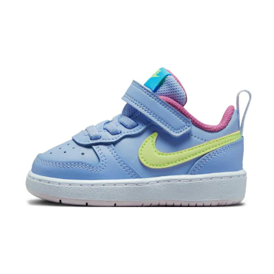 (TD) Nike Court Borough Low 2 'Cobalt Bliss Light Lemon Twist'
