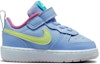 Order (TD) Nike Court Borough Low 2 'Cobalt Bliss Light Lemon Twist' Lelaki BQ5453-405