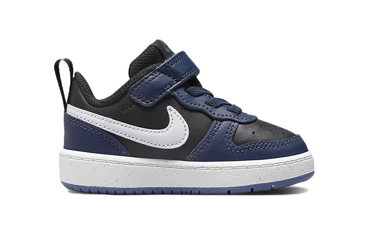 Order (TD) Nike Court Borough Low 2 'Midnight Navy' Lelaki Warna Kelasi Malam BQ5453-404