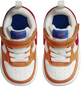 (幼童)Nike Court Borough Low 2 '米白色熱咖哩' BQ5453-119 Shop (幼童)Nike Court Borough Low 2 '米白色熱咖哩' BQ5453-119