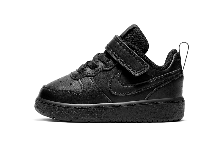 Buy TD 婴兒 Nike Court Borough Low 2 純黑色