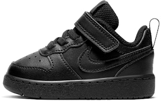 TD 婴兒 Nike Court Borough Low 2 純黑色 Buy TD 婴兒 Nike Court Borough Low 2 純黑色