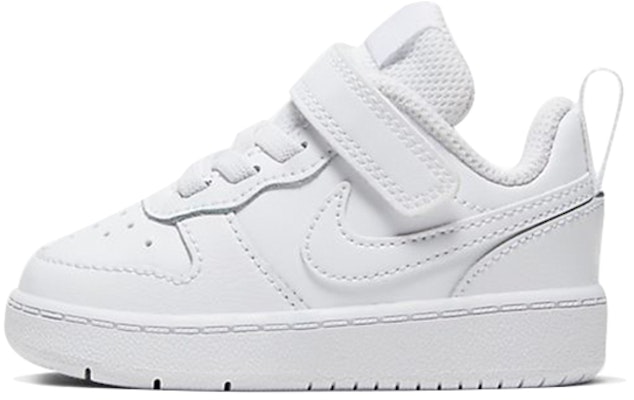 (Toddler) Nike Court Borough Low 2 'Triple White' BQ5453-100 Buy (Toddler) Nike Court Borough Low 2 'Triple White' BQ5453-100