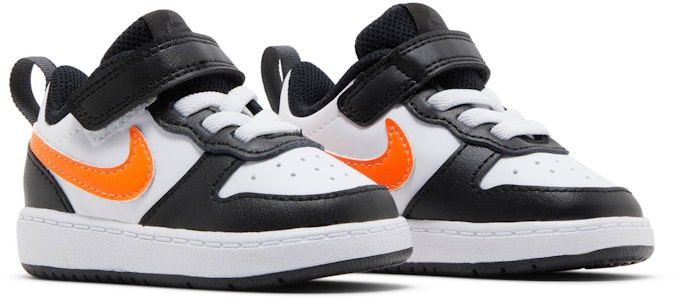 (TD) 나이키 코트 버로우 로우 2 '화이트 블랙 오렌지' BQ5453-115 Cheap (TD) 나이키 코트 버로우 로우 2 '화이트 블랙 오렌지' BQ5453-115