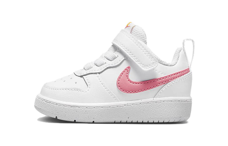 (Toddler) Nike Court Borough Low 2 'White Coral Chalk' BQ5453-124