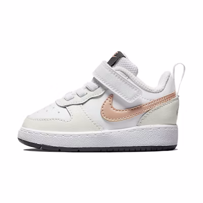 (TD) Nike Court Borough Low 2 'White Metallic Red Bronze'