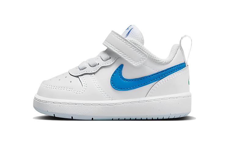 (TD) Nike Court Borough Low 2 'White Photo Blue'
